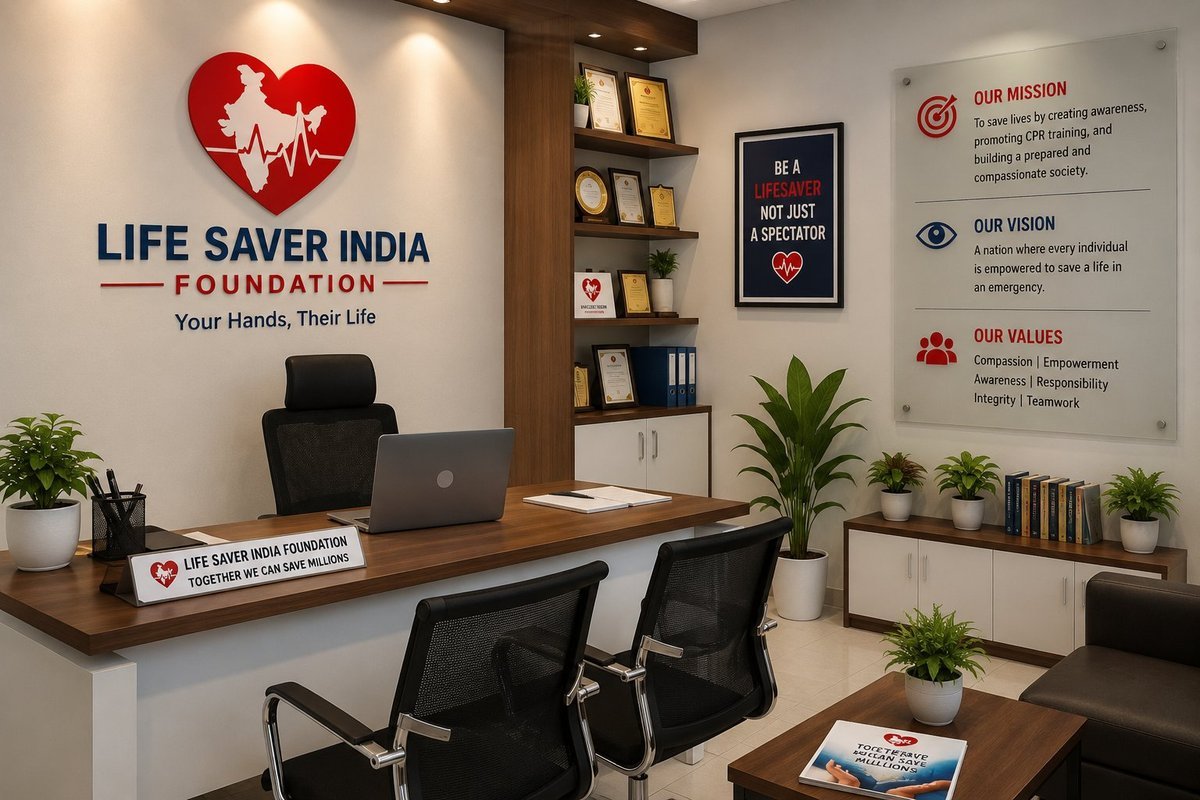 Life Saver India Foundation Office — Delhi